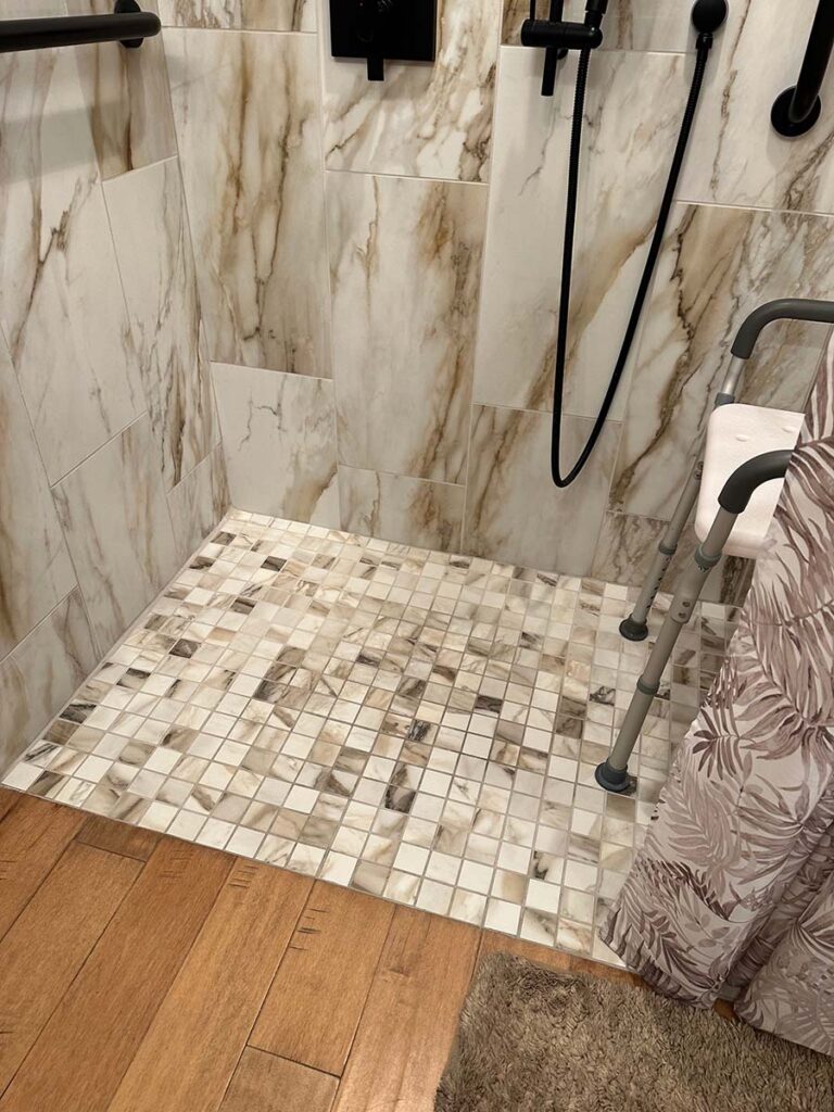 walk-in showers for the elderly scottsdale AZ