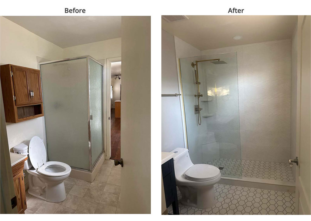 handicapped accessible shower scottsdale AZ
