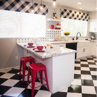 Checkerboard-tile